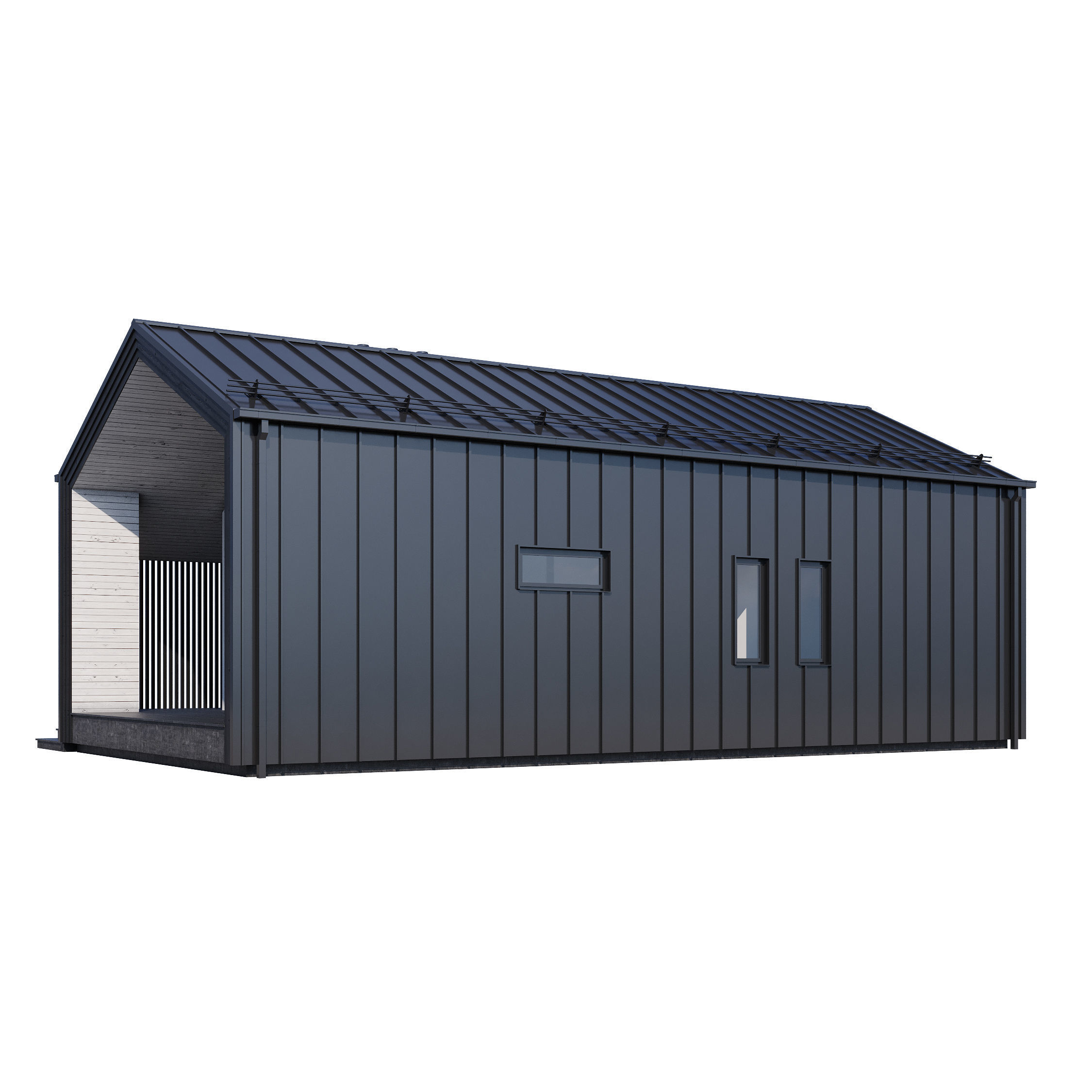 Modern house v82 3D model_8