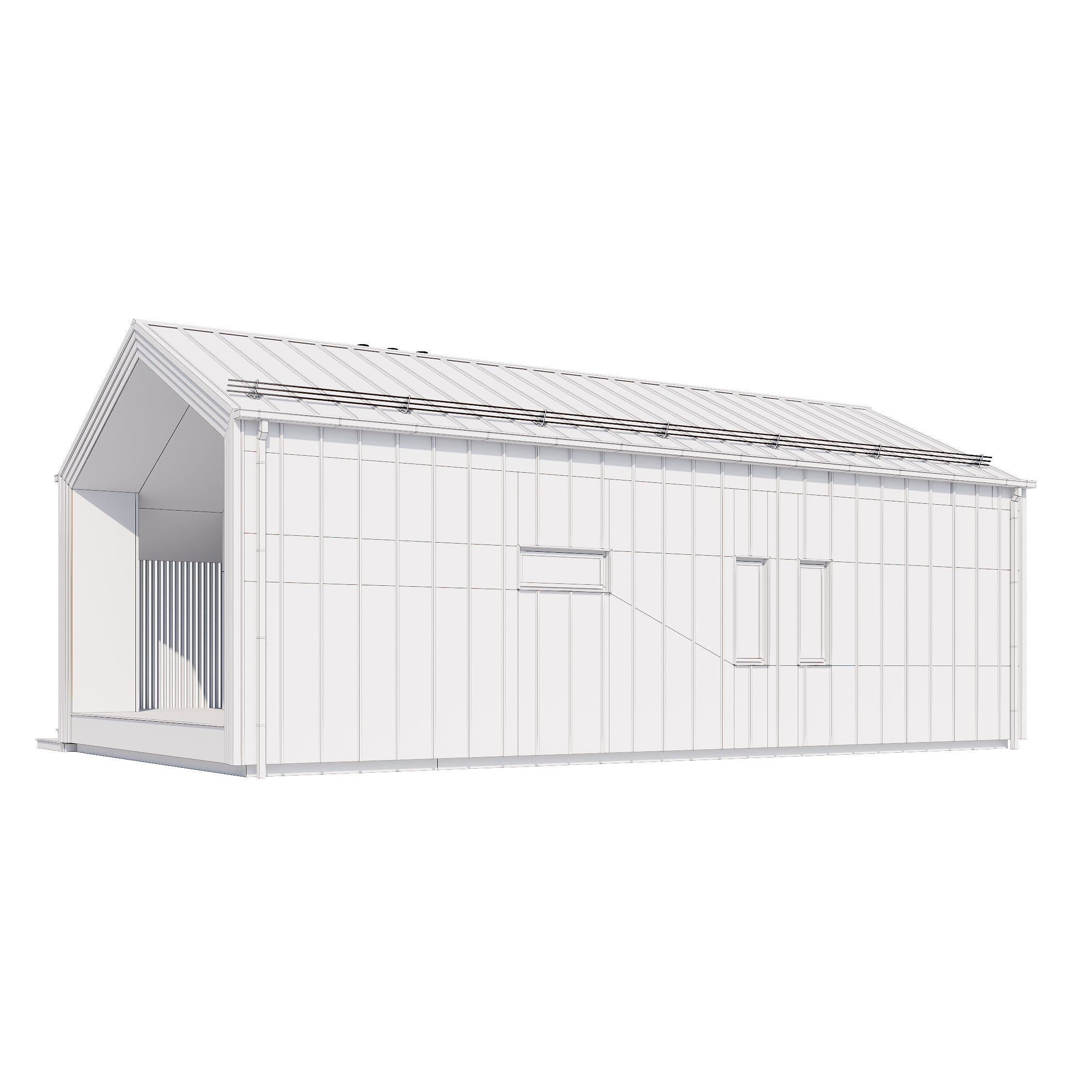 Modern house v82 3D model_17