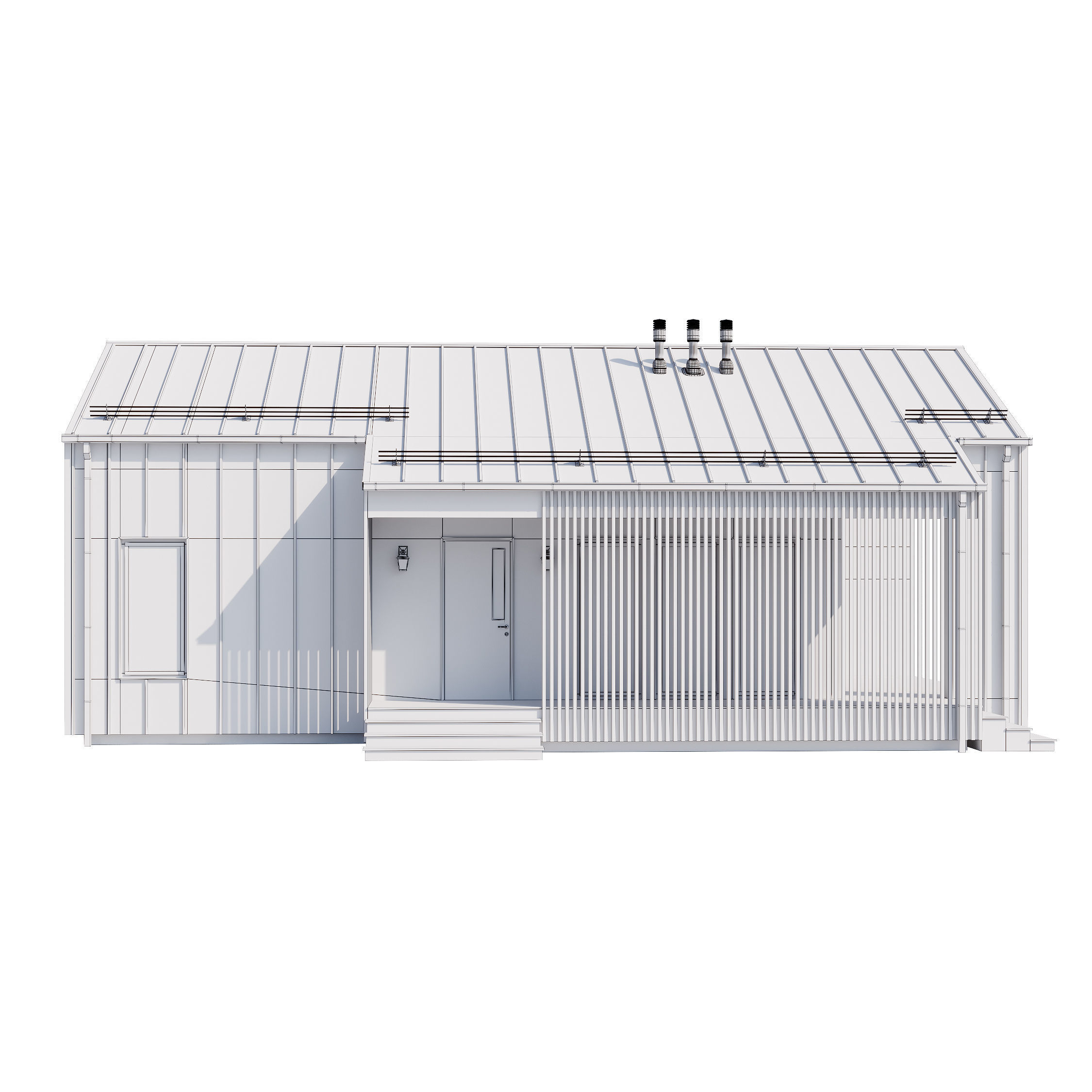 Modern house v82 3D model_20