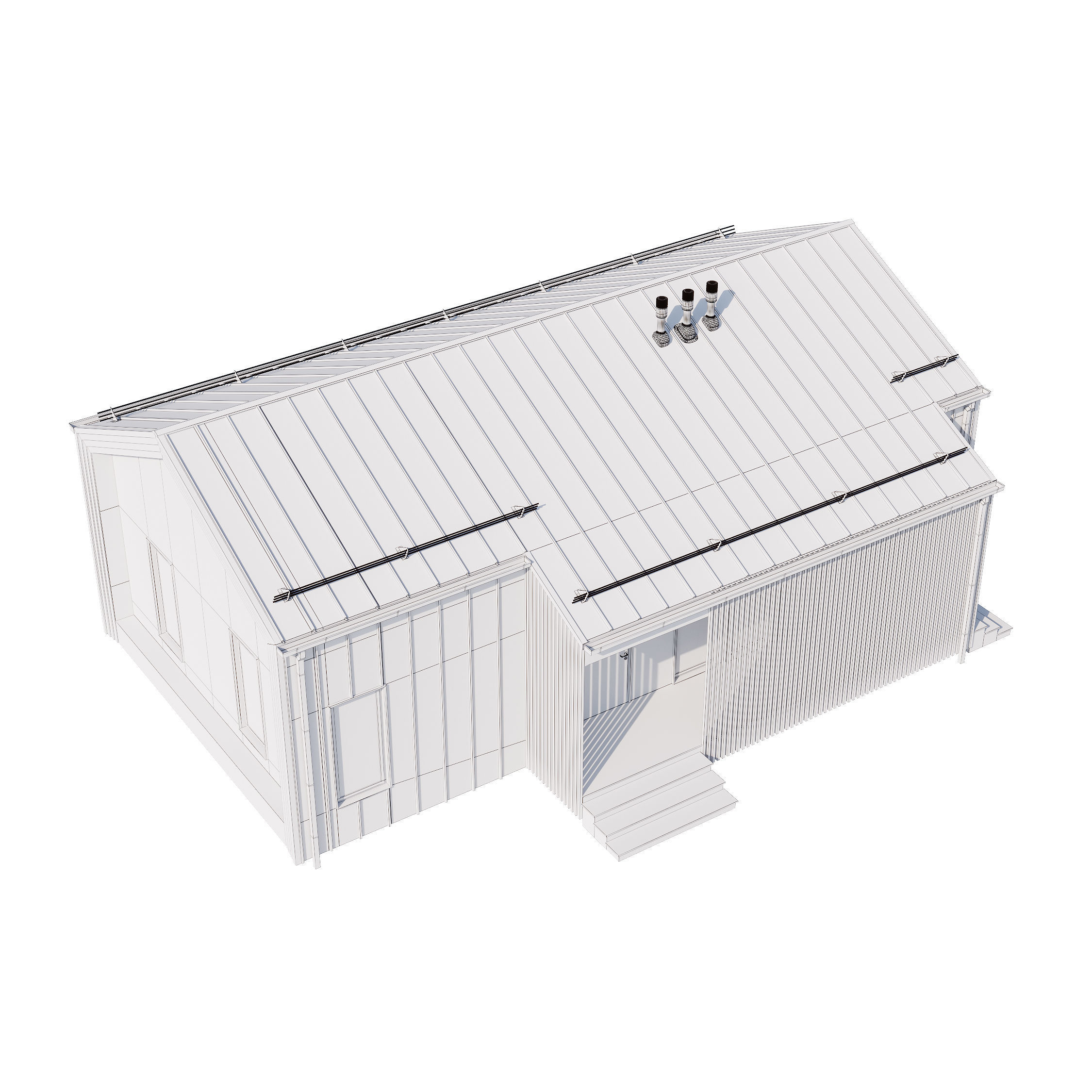 Modern house v82 3D model_24