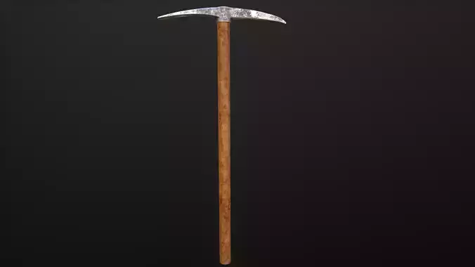 Game Ready Wood Pickaxe 