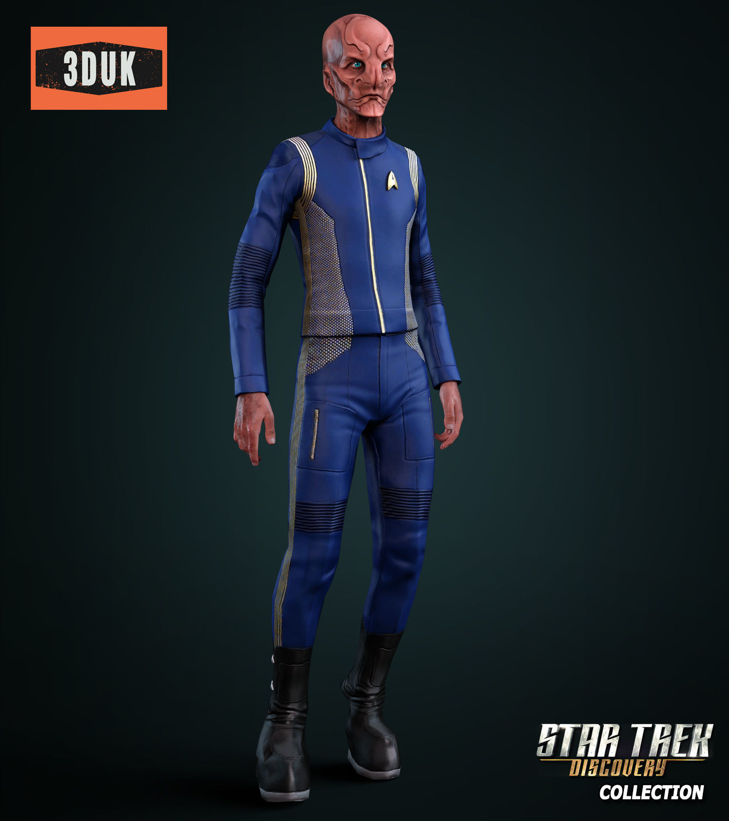 STD Saru For G8M 3D model_4