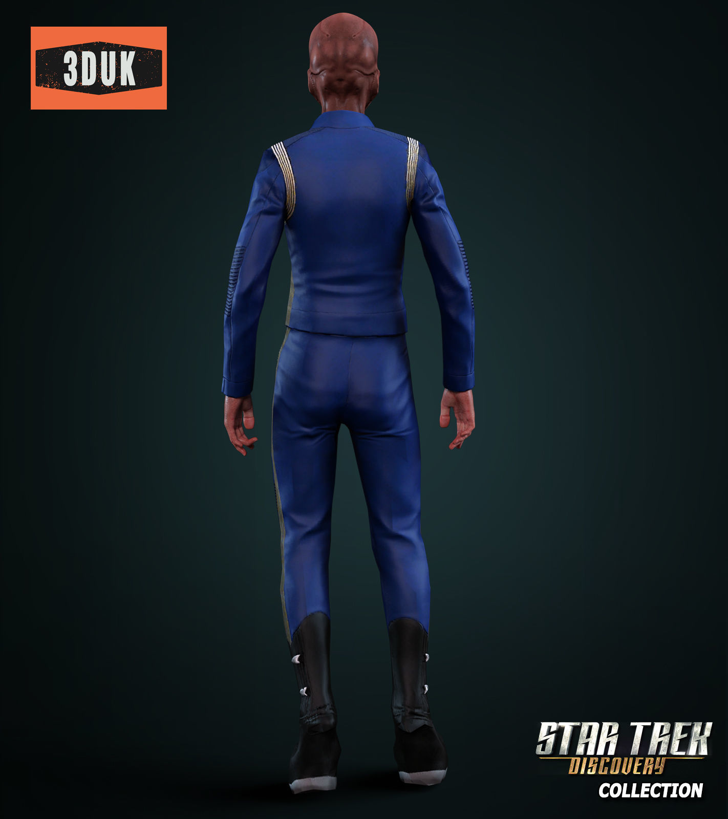 STD Saru For G8M 3D model_5