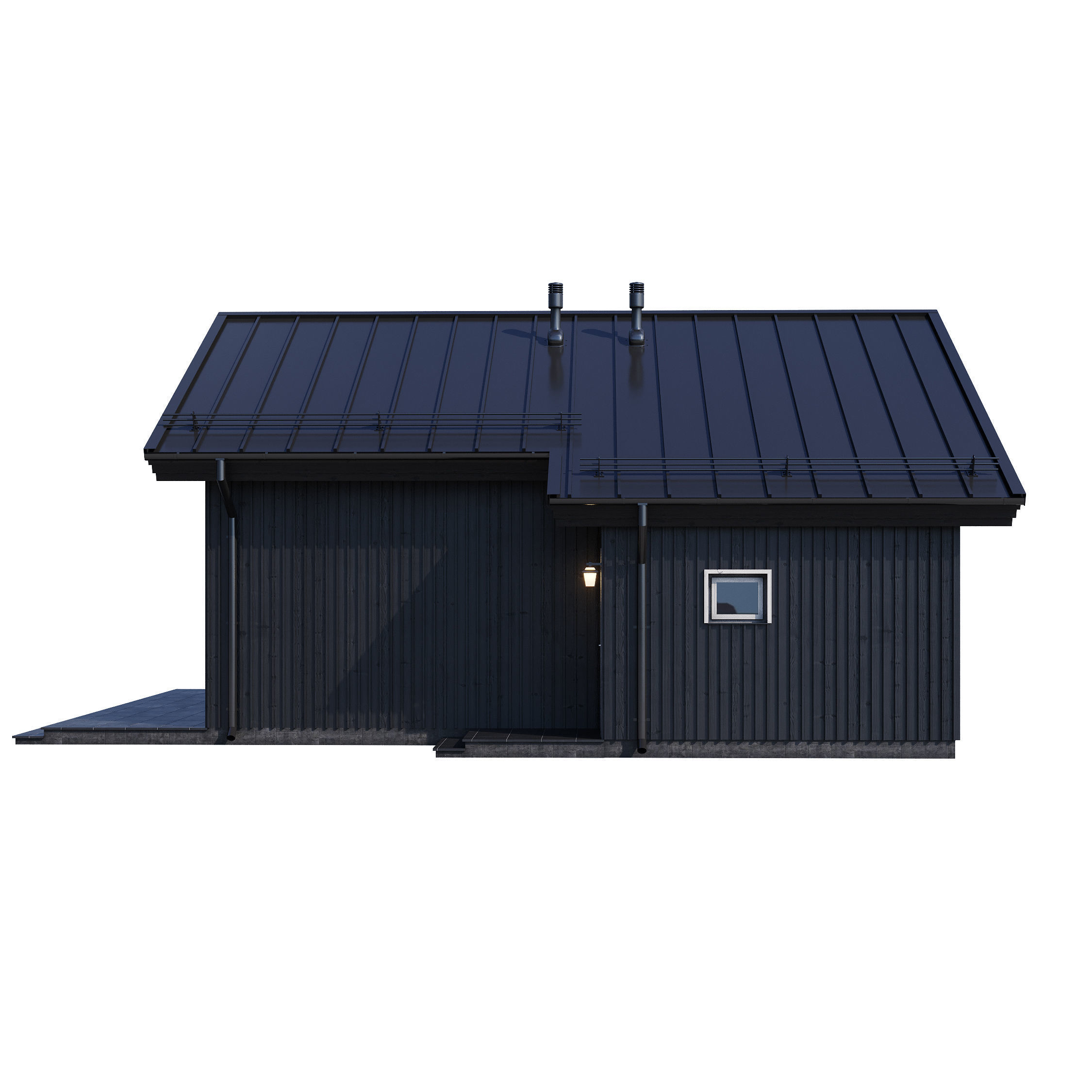 Modern house v83 3D model_10