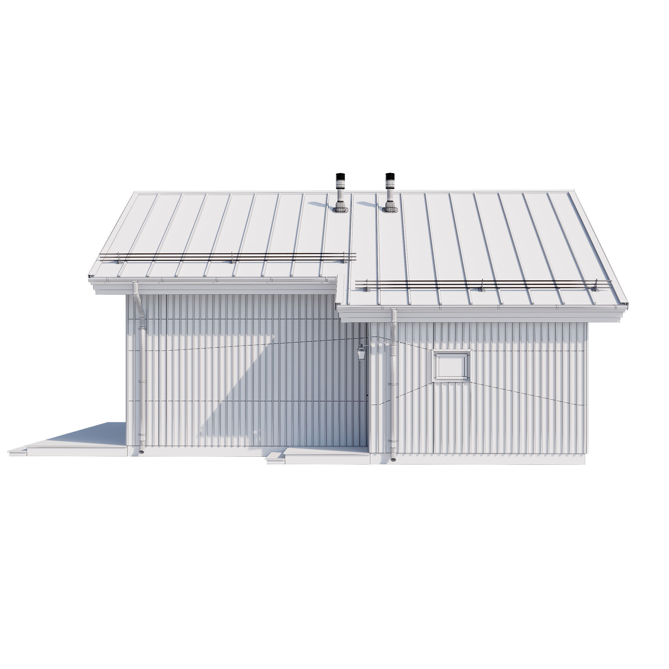 Modern house v83 3D model_20