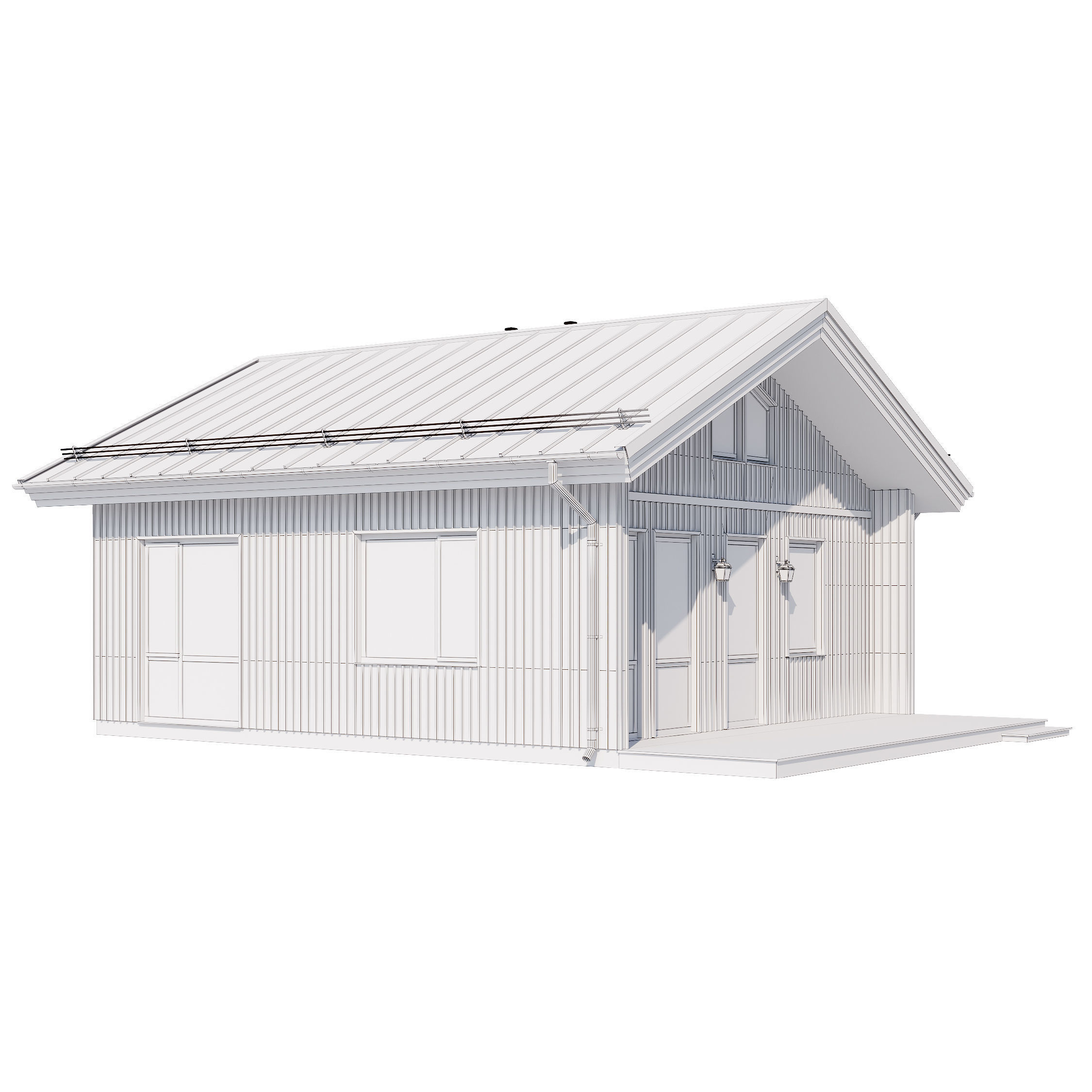 Modern house v83 3D model_18