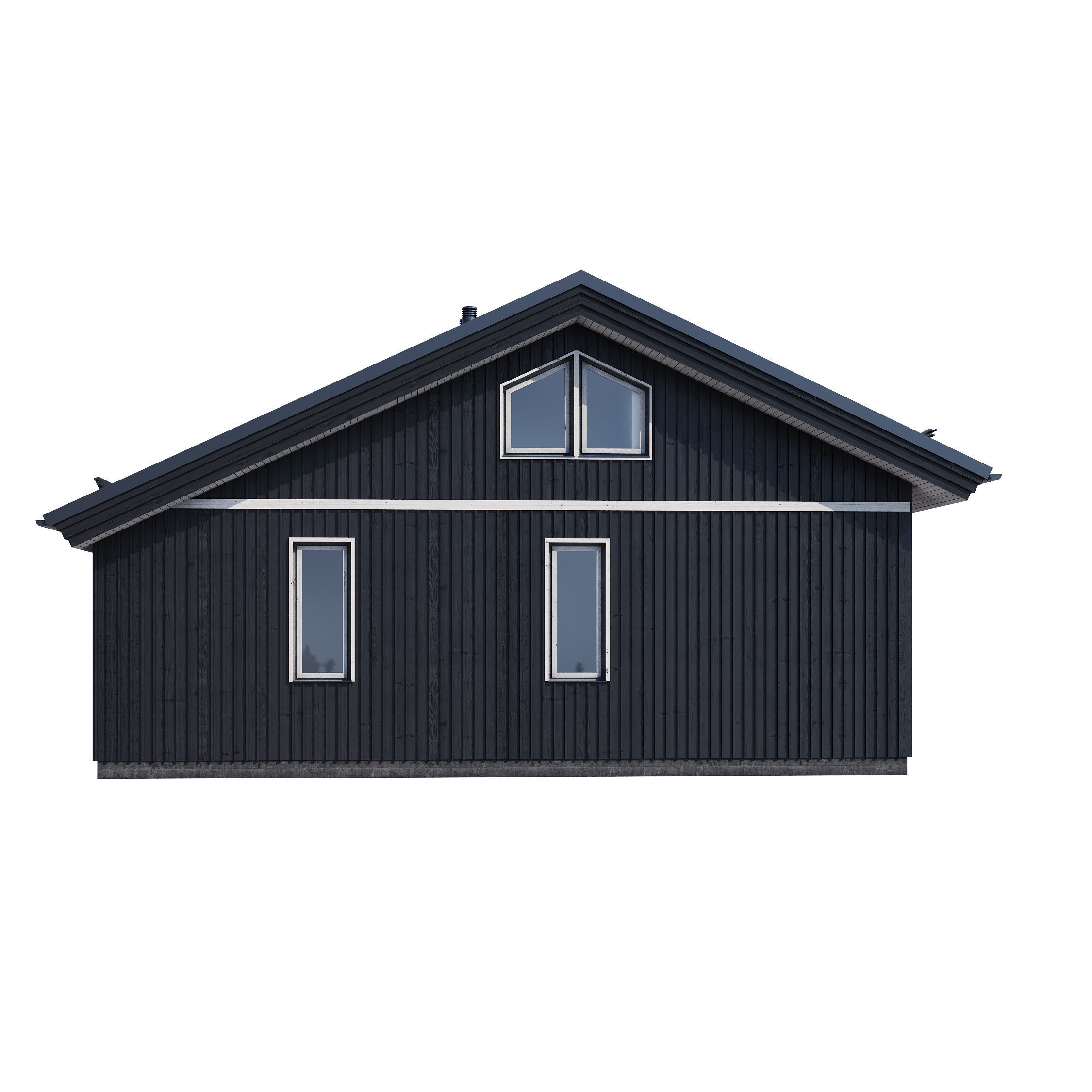 Modern house v83 3D model_11