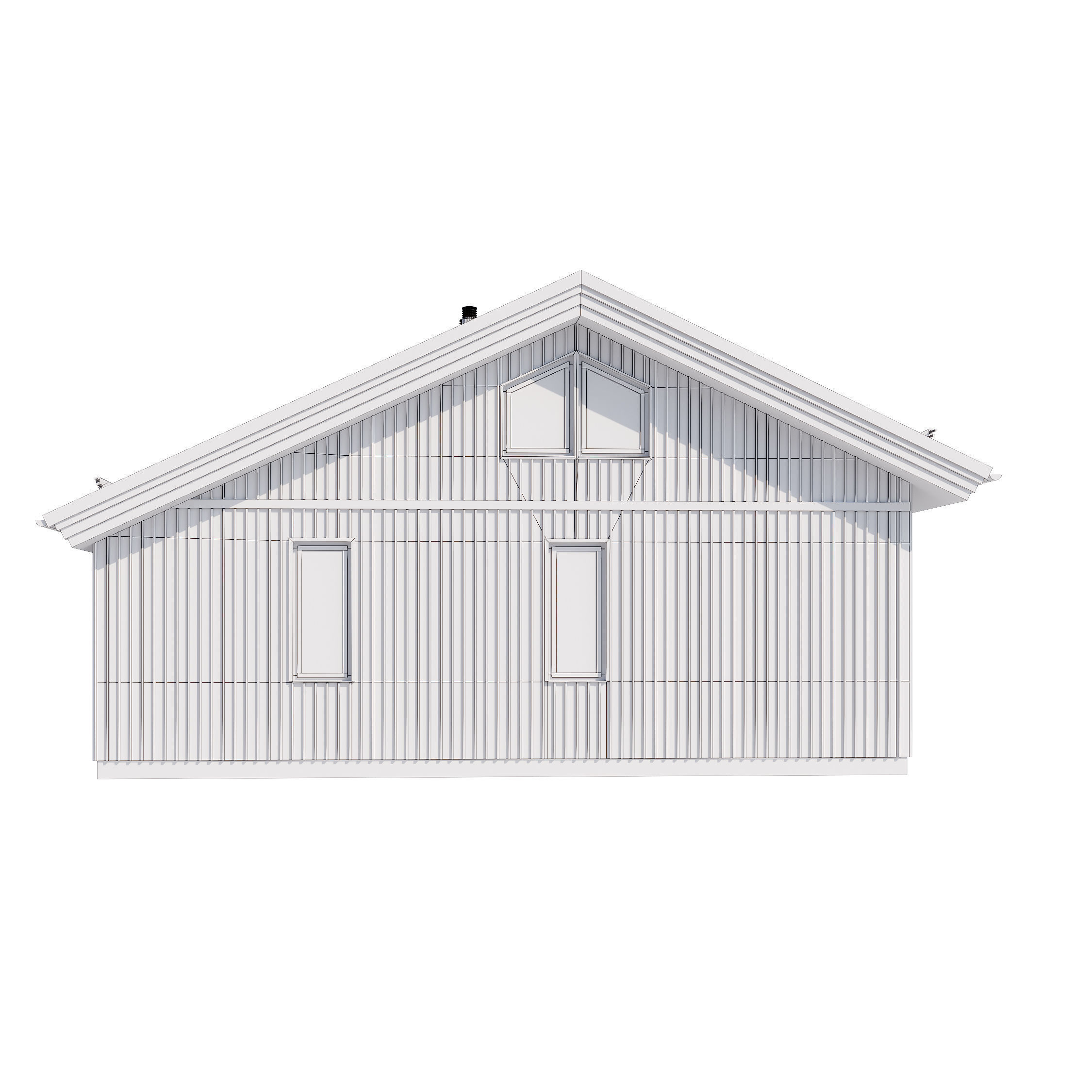 Modern house v83 3D model_21