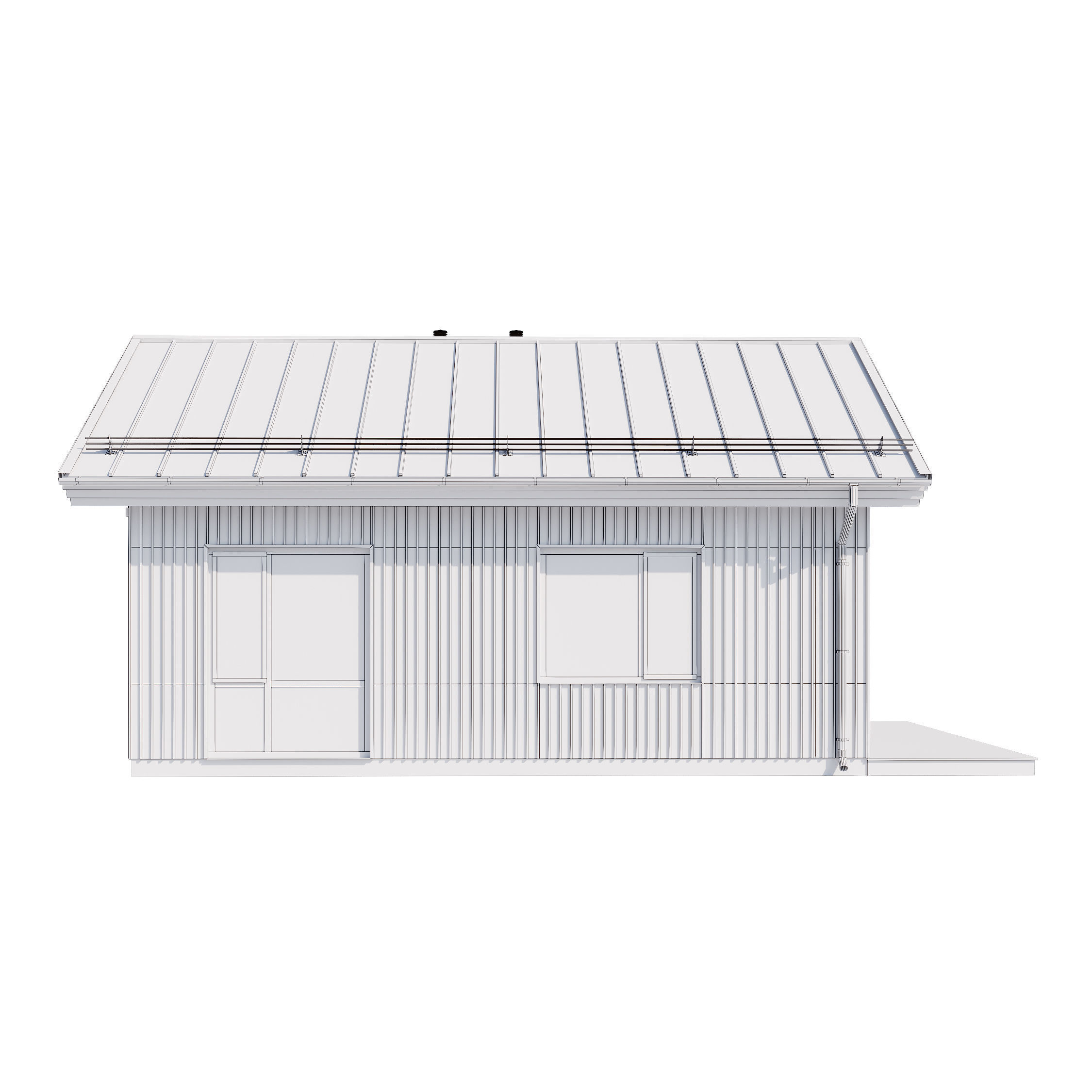 Modern house v83 3D model_22