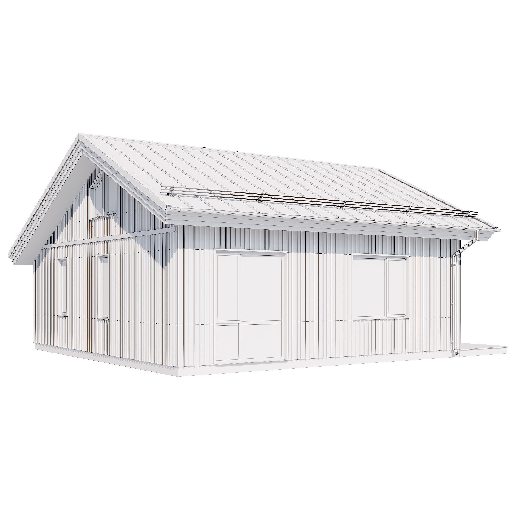 Modern house v83 3D model_17