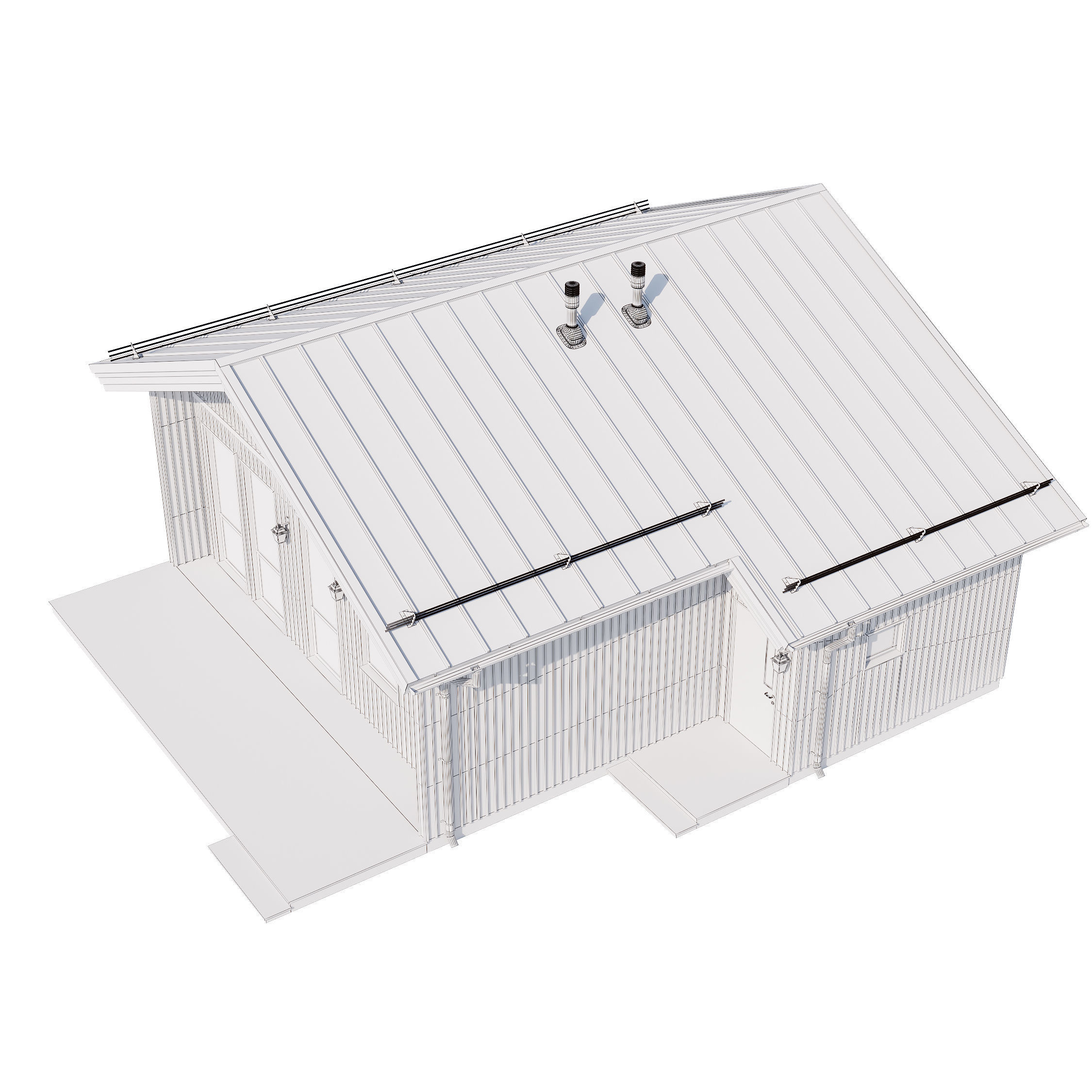 Modern house v83 3D model_24