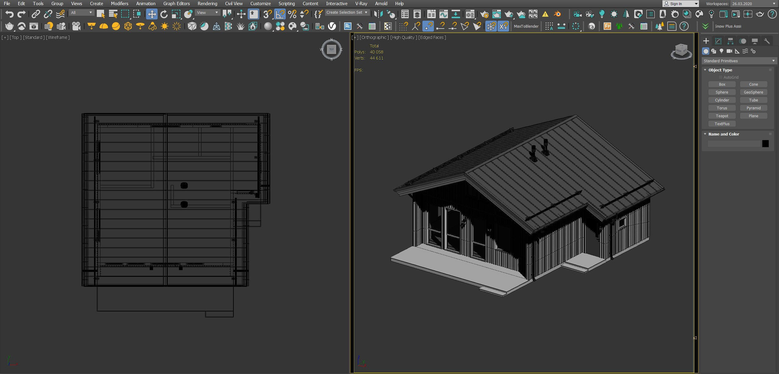 Modern house v83 3D model_15