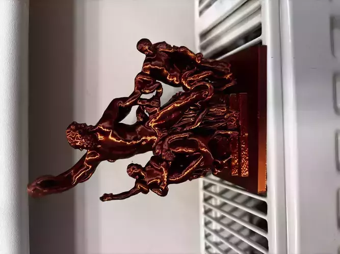 Laocoon and His Sons sculpture 3D print model