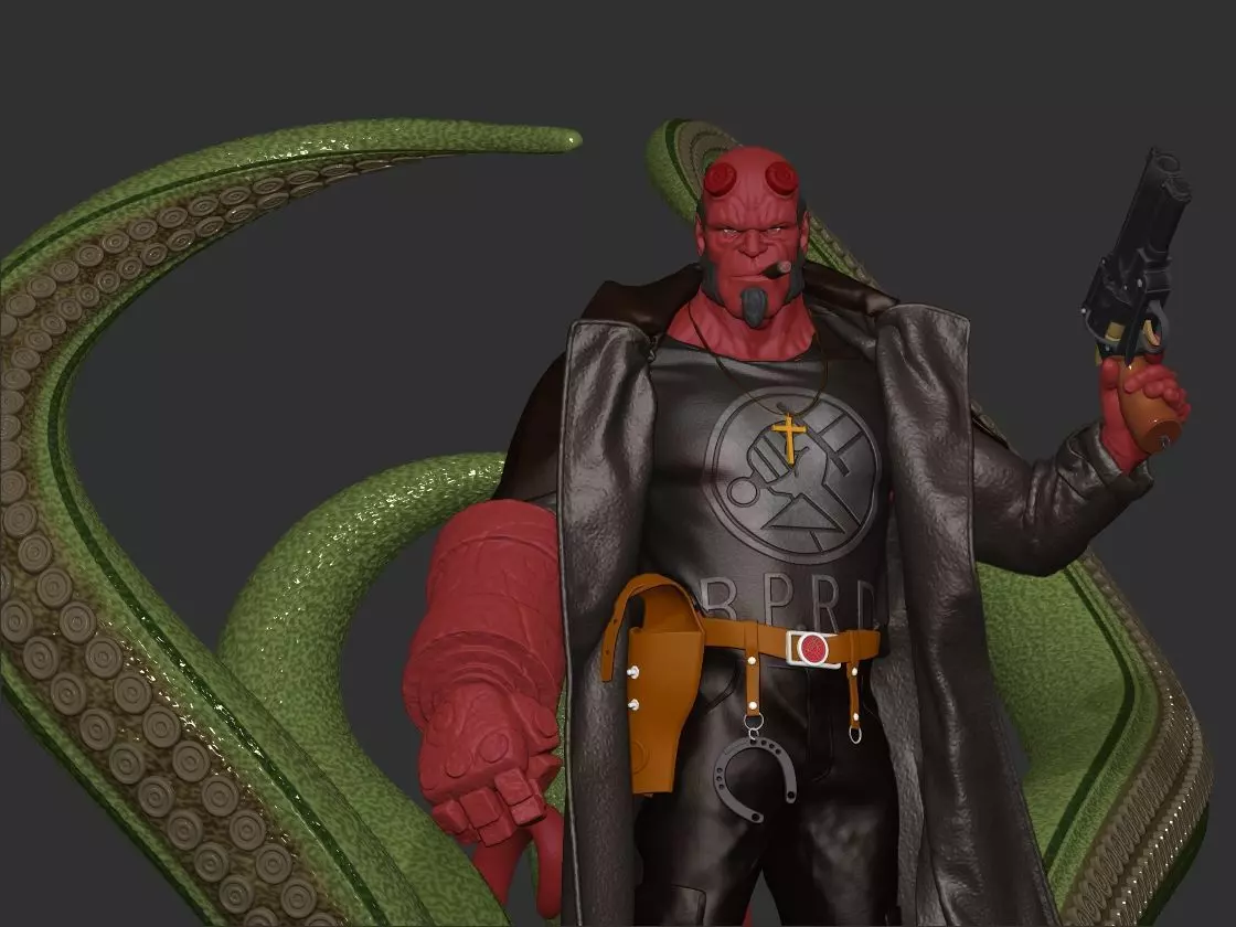 Hellboy 3D print model