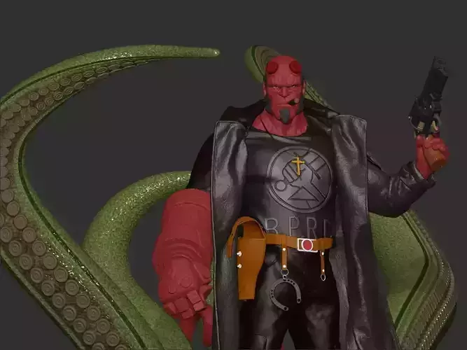 Hellboy 3D print model