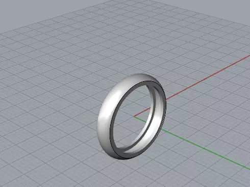 band ring Free 3D model