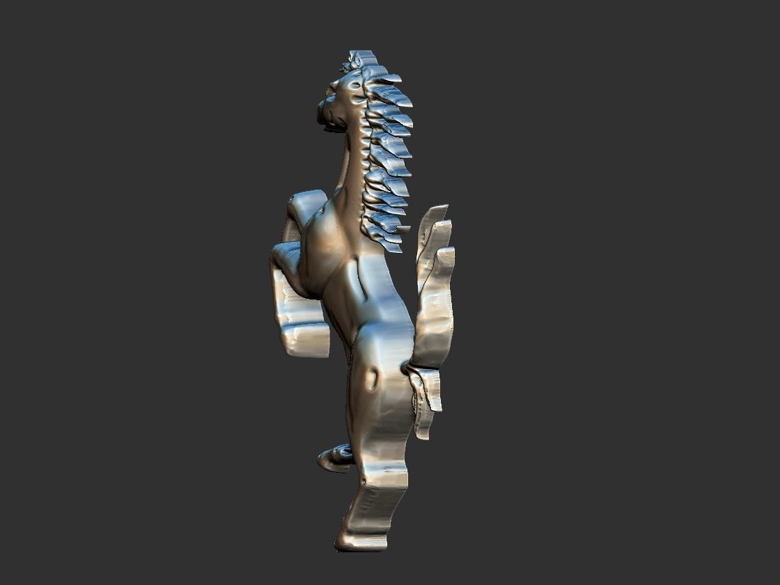Ferrari Horse 3D print model_7