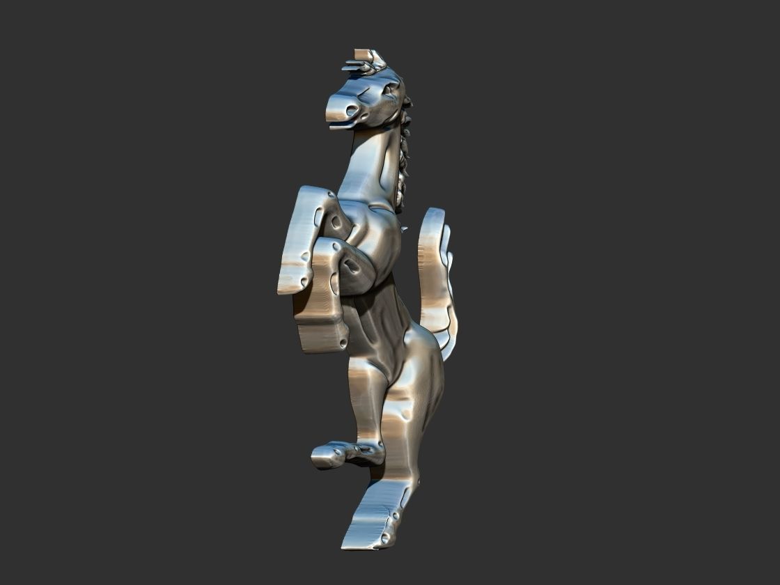 Ferrari Horse 3D print model_2