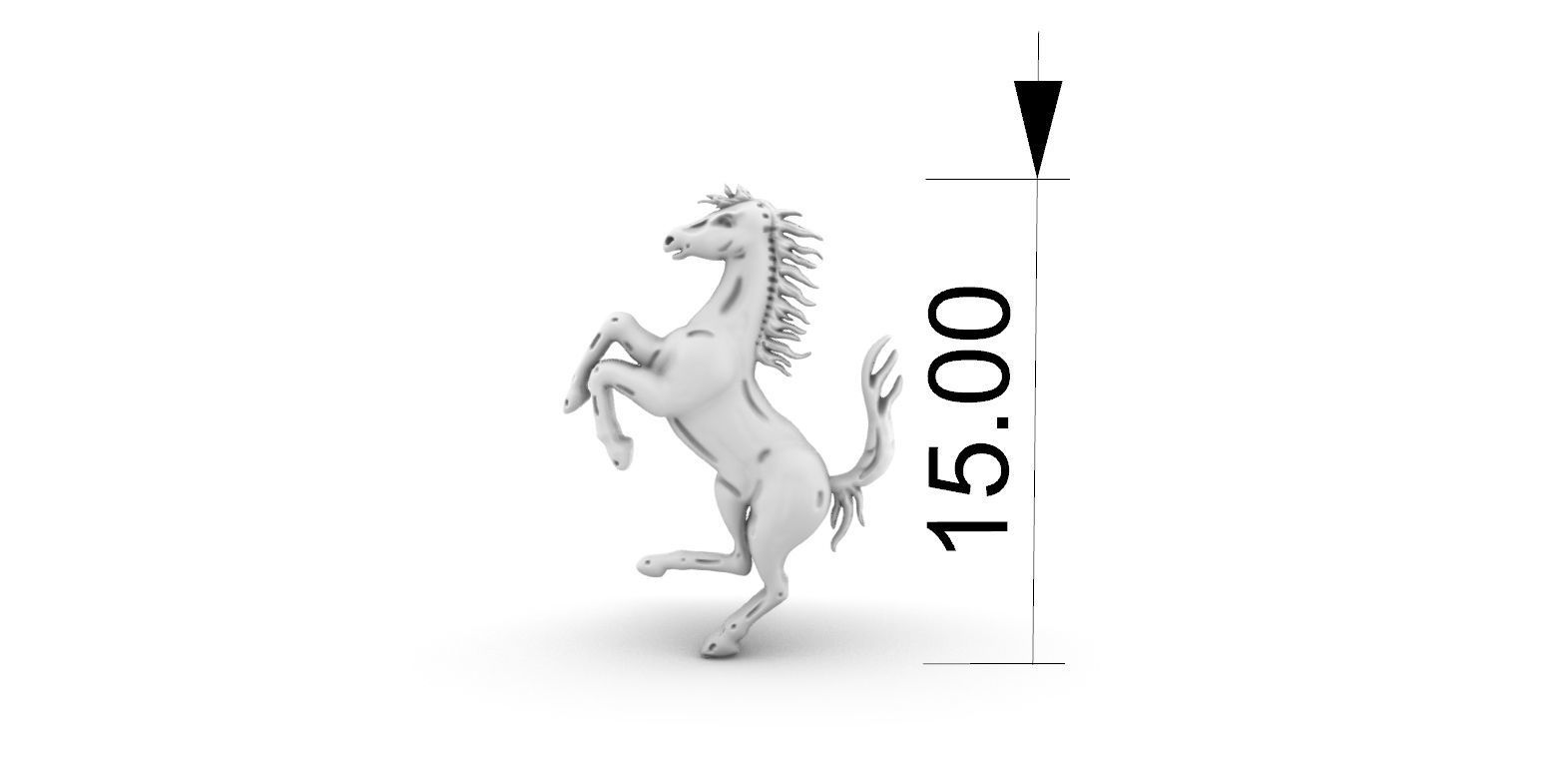 Ferrari Horse 3D print model_4