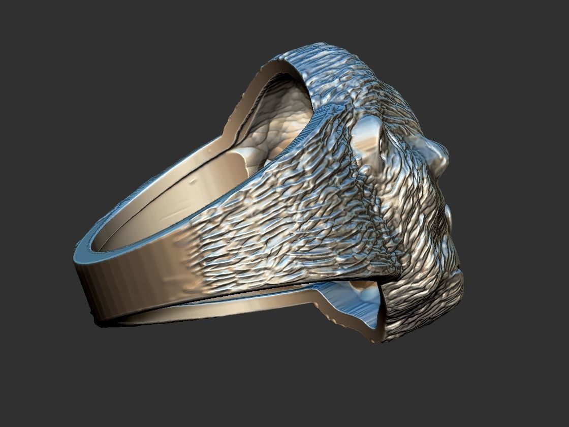 Gorilla Ring 3D print model_7