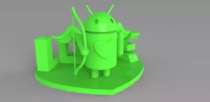 AndroLove Pencil Holder I 3D print model