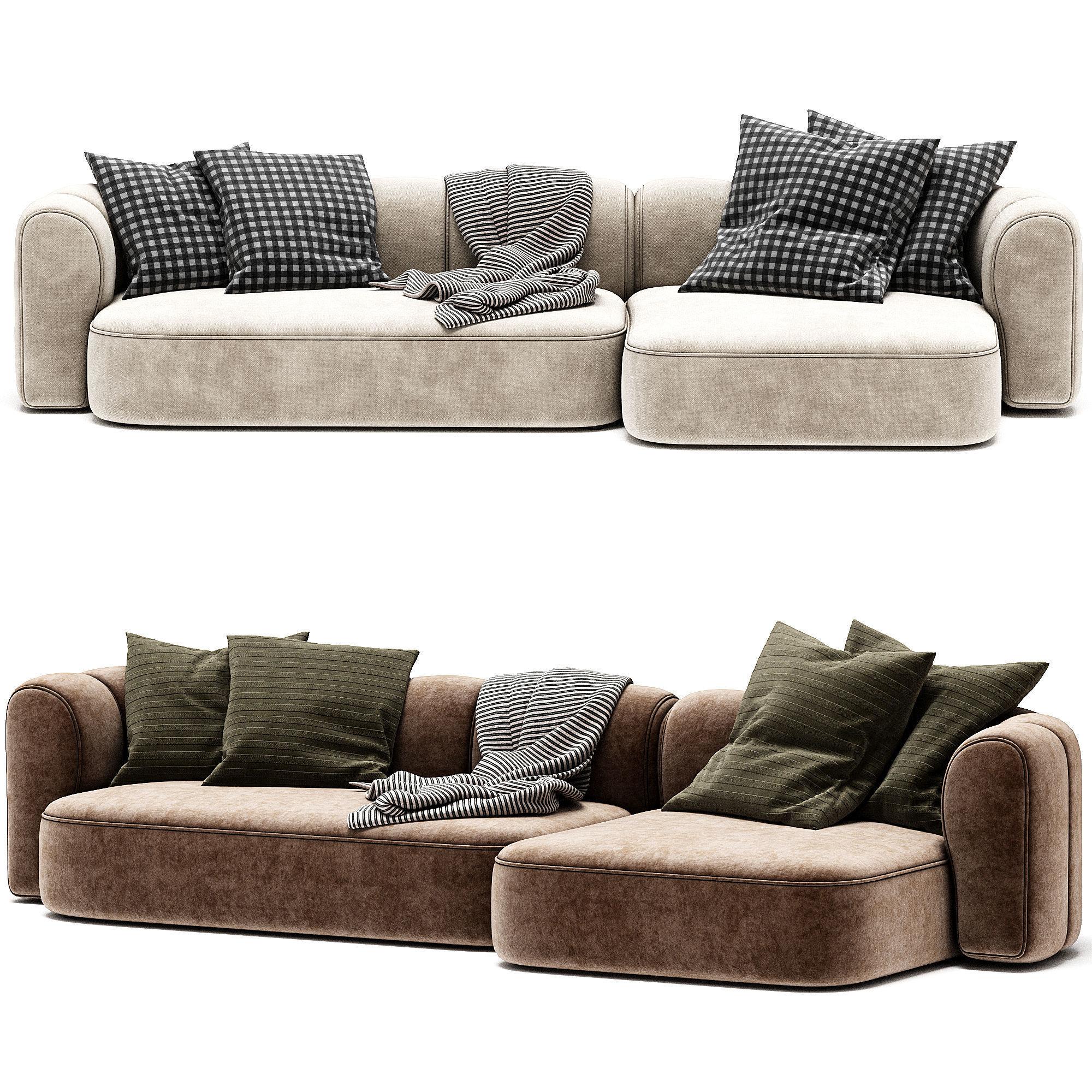 Milo Sofa Marelli 3D model_1