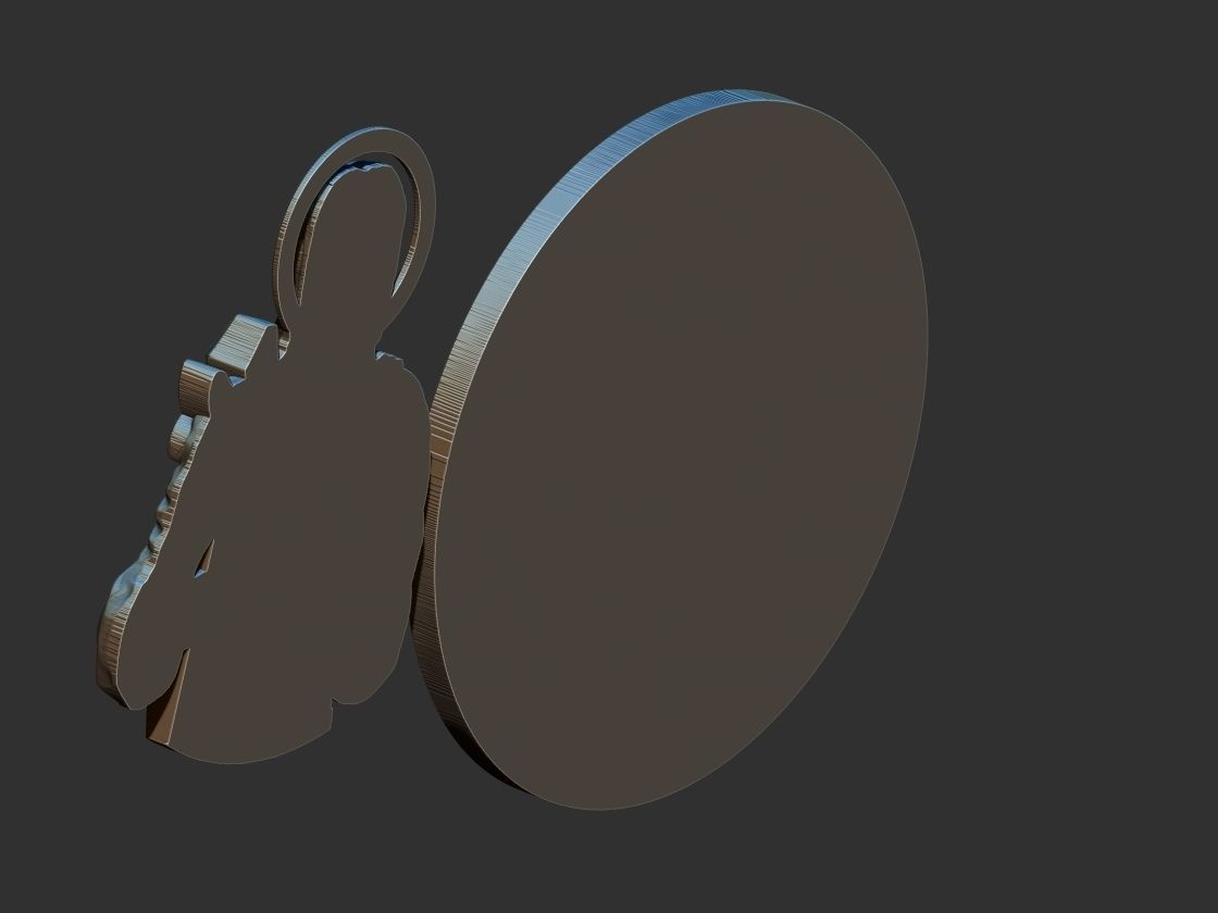 Saint Jude Thaddeus - Sao Judas Tadeu Medal 3D print model_6