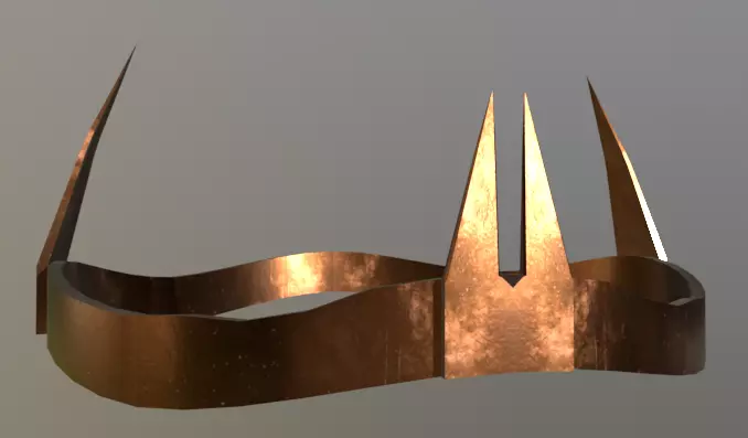 Crown 3D model_0