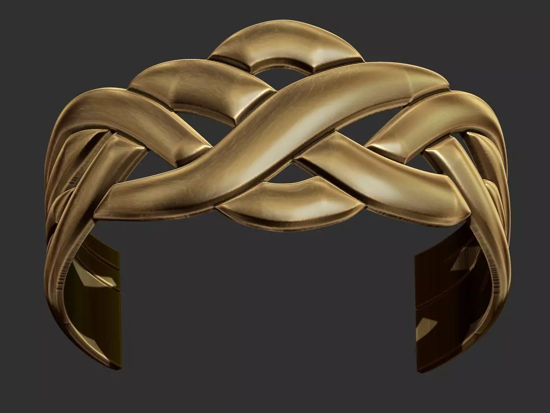 Turkish Bracelet - Pulseira Turca - Viking Nordic Style 3D print model