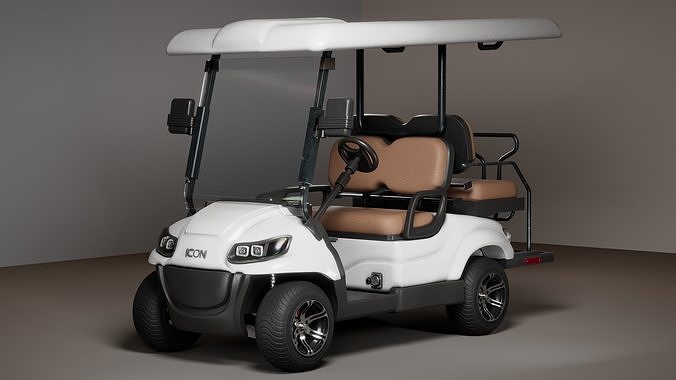 GOLF-CART-ICON 40L 3D model