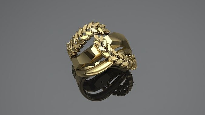 1 wheat-fusion RING 3D print model