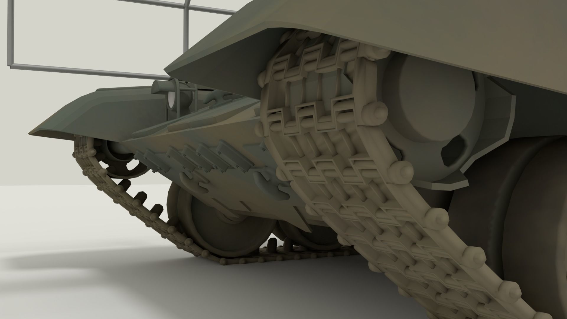 T-72 Russian Turtle Tank 3D model_19