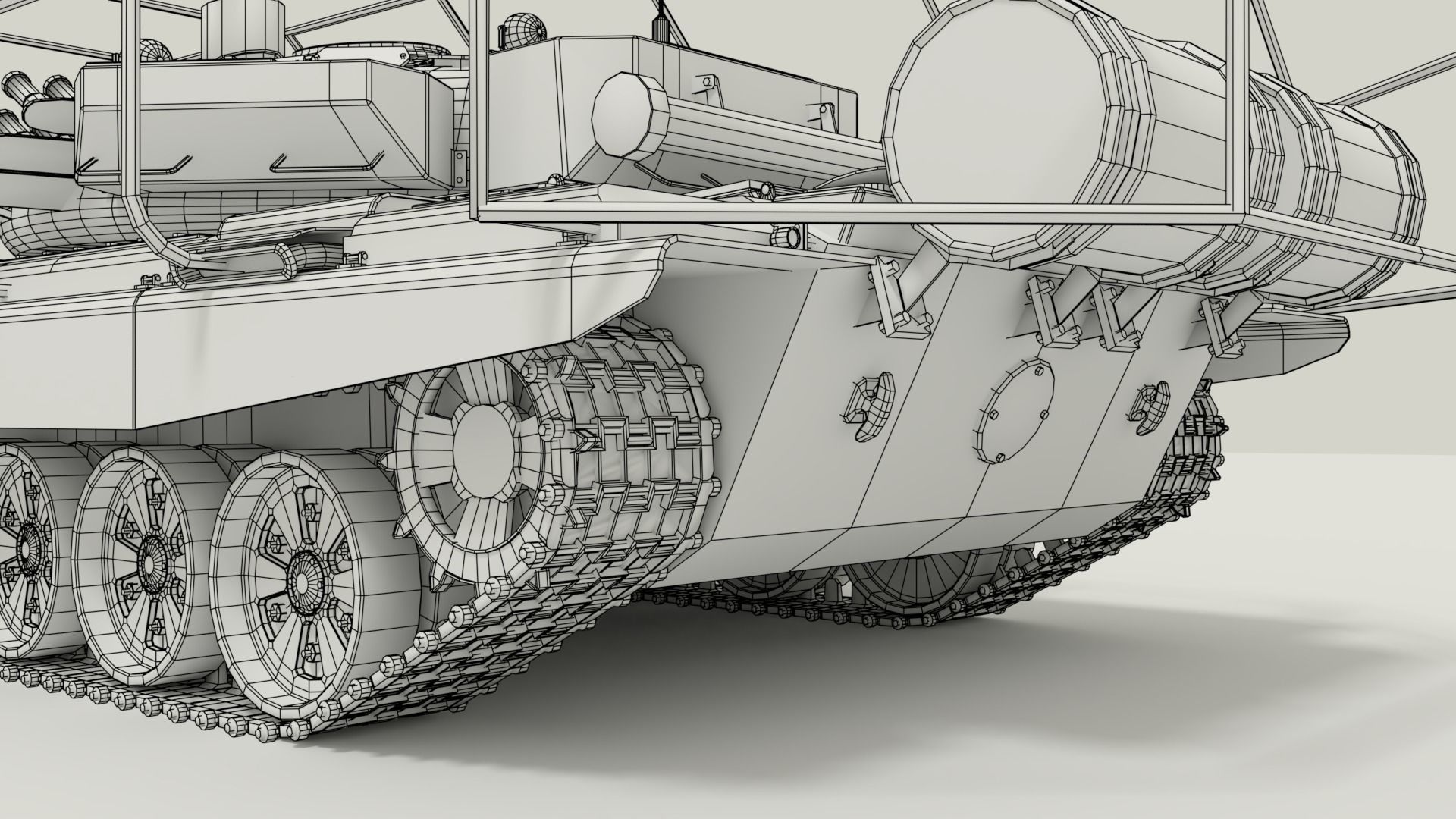 T-72 Russian Turtle Tank 3D model_31