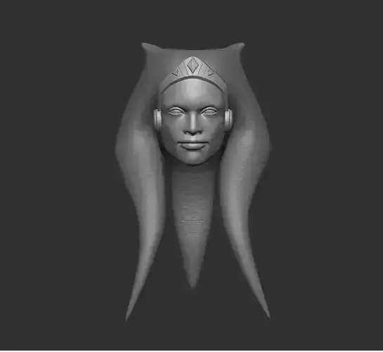 Ahsoka Tano Headsculpt for Action Figures