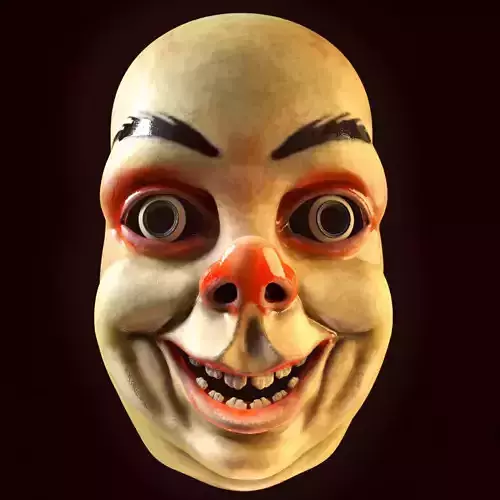 clown retro mask