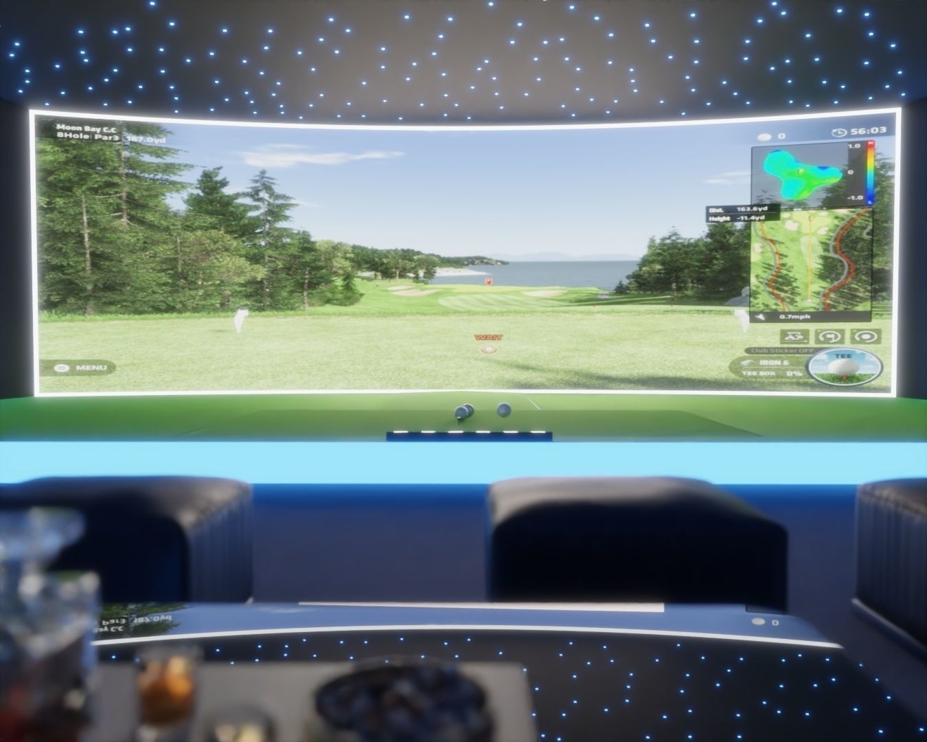 InterActive Golf Simulator 3D model_6