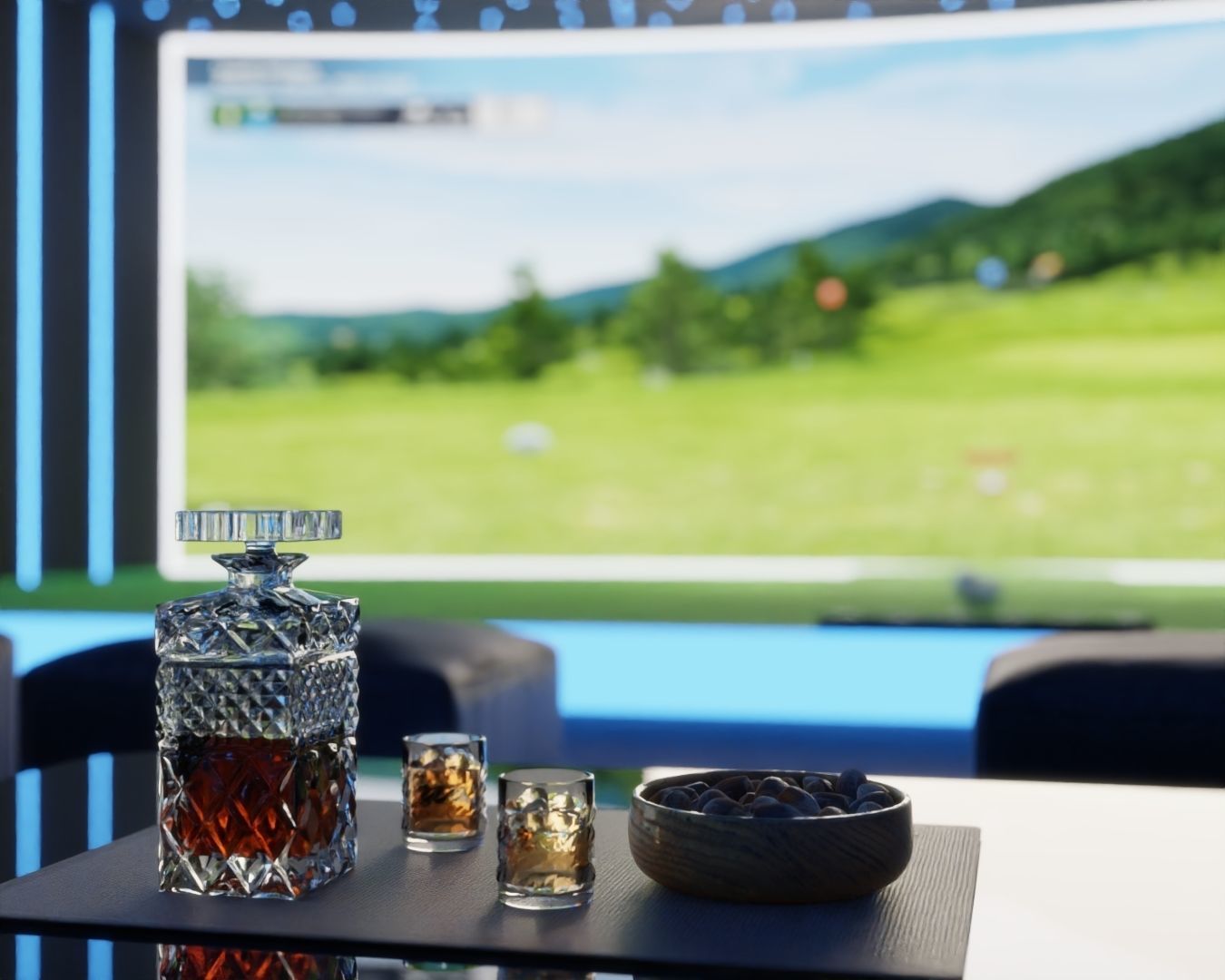 InterActive Golf Simulator 3D model_1