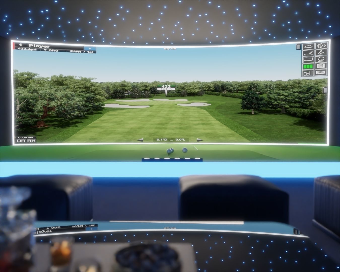 InterActive Golf Simulator 3D model_10