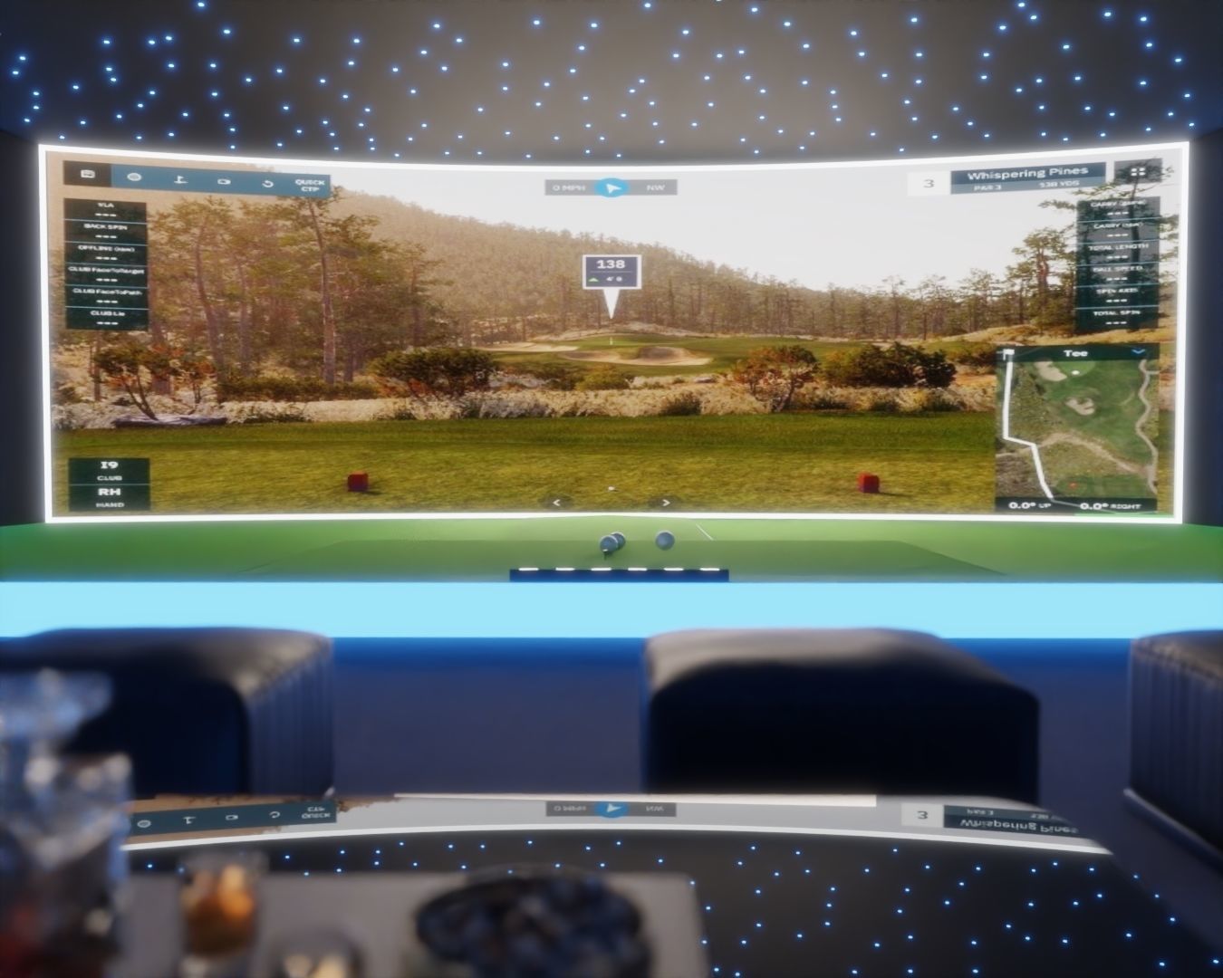 InterActive Golf Simulator 3D model_9