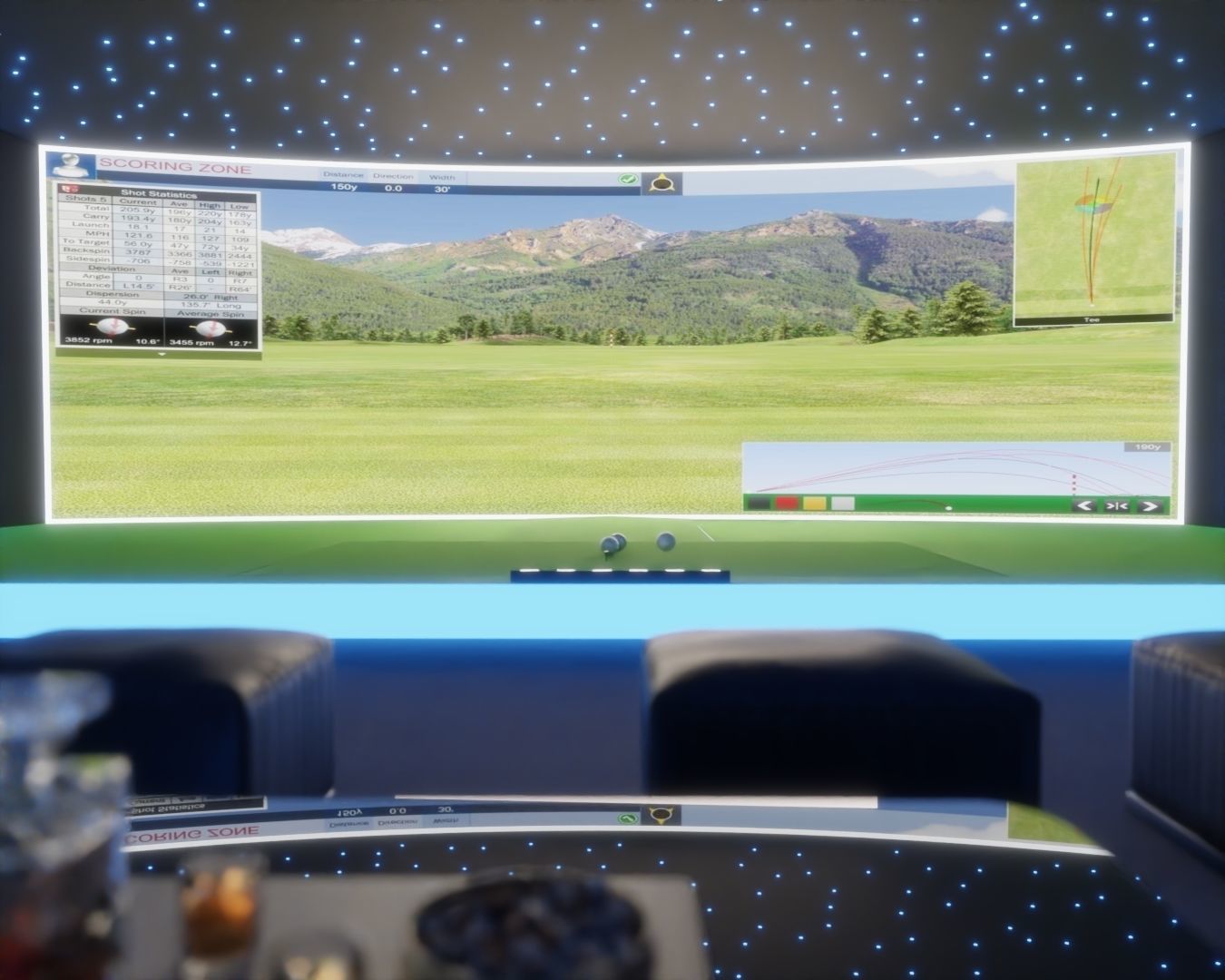 InterActive Golf Simulator 3D model_8