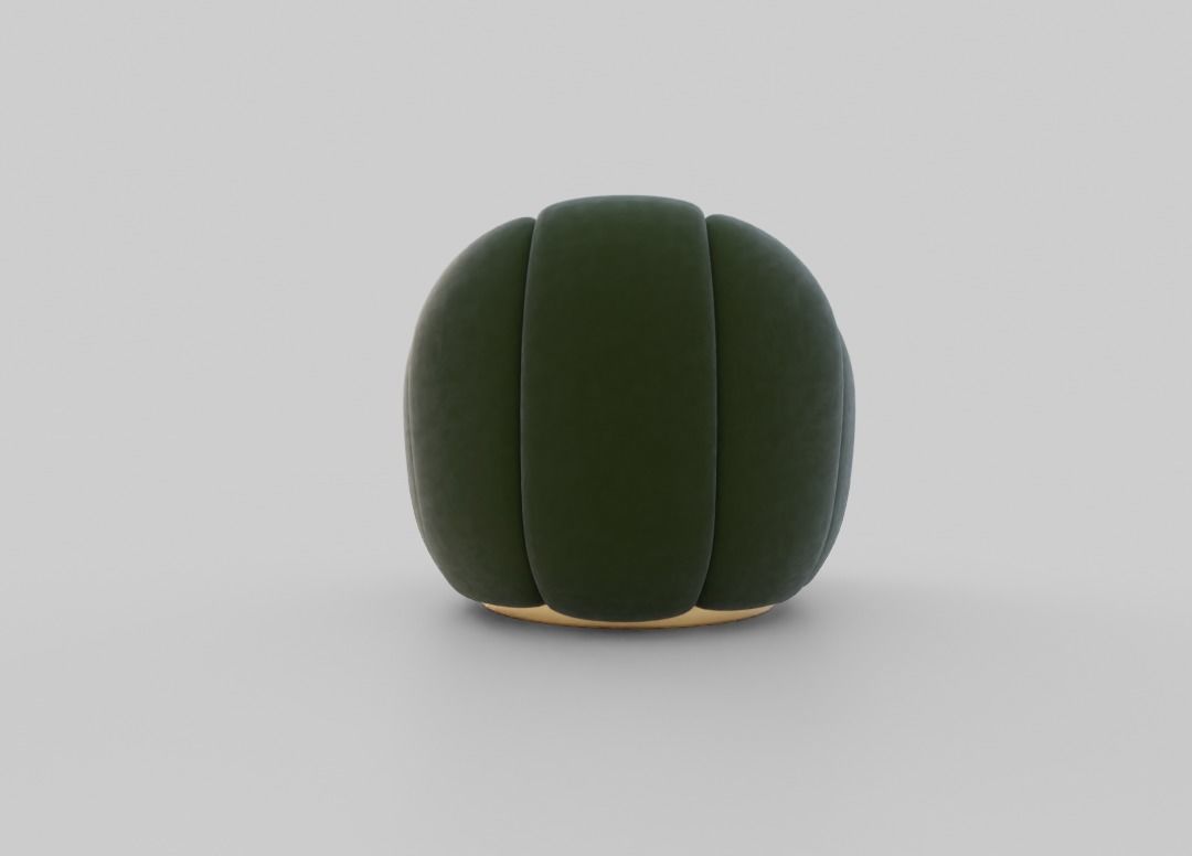 Garret Armchair 3D model_2