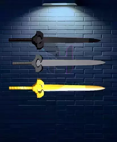 Sword Low Poly