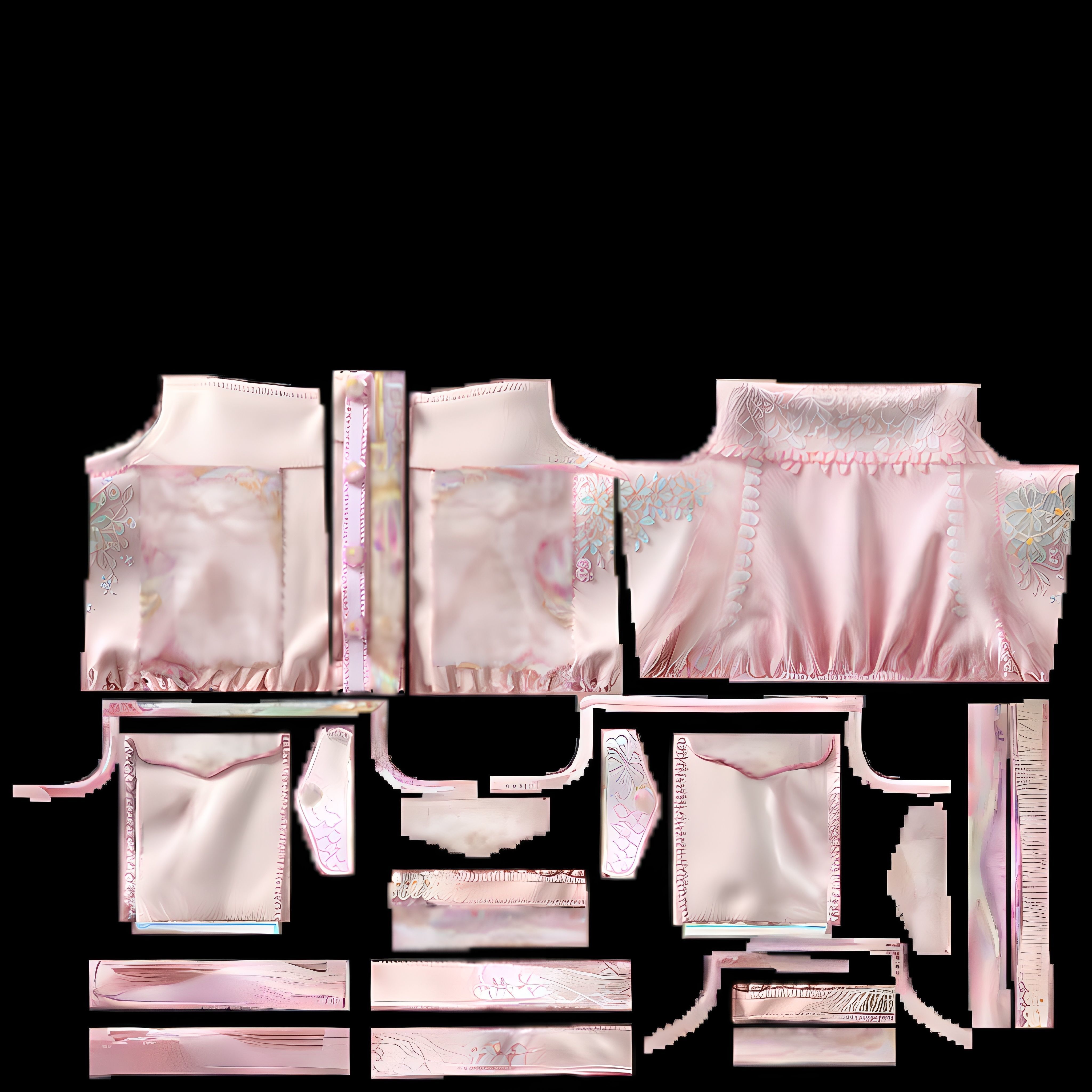 Kawaii Top PBR 4k Low-poly 3D model_6