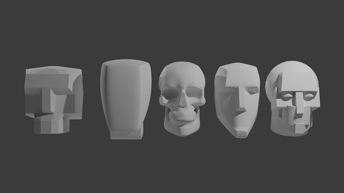 Mass Conceptions of the Head 3D model