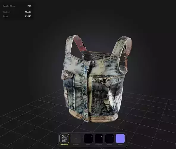 Torn Top PBR 4k