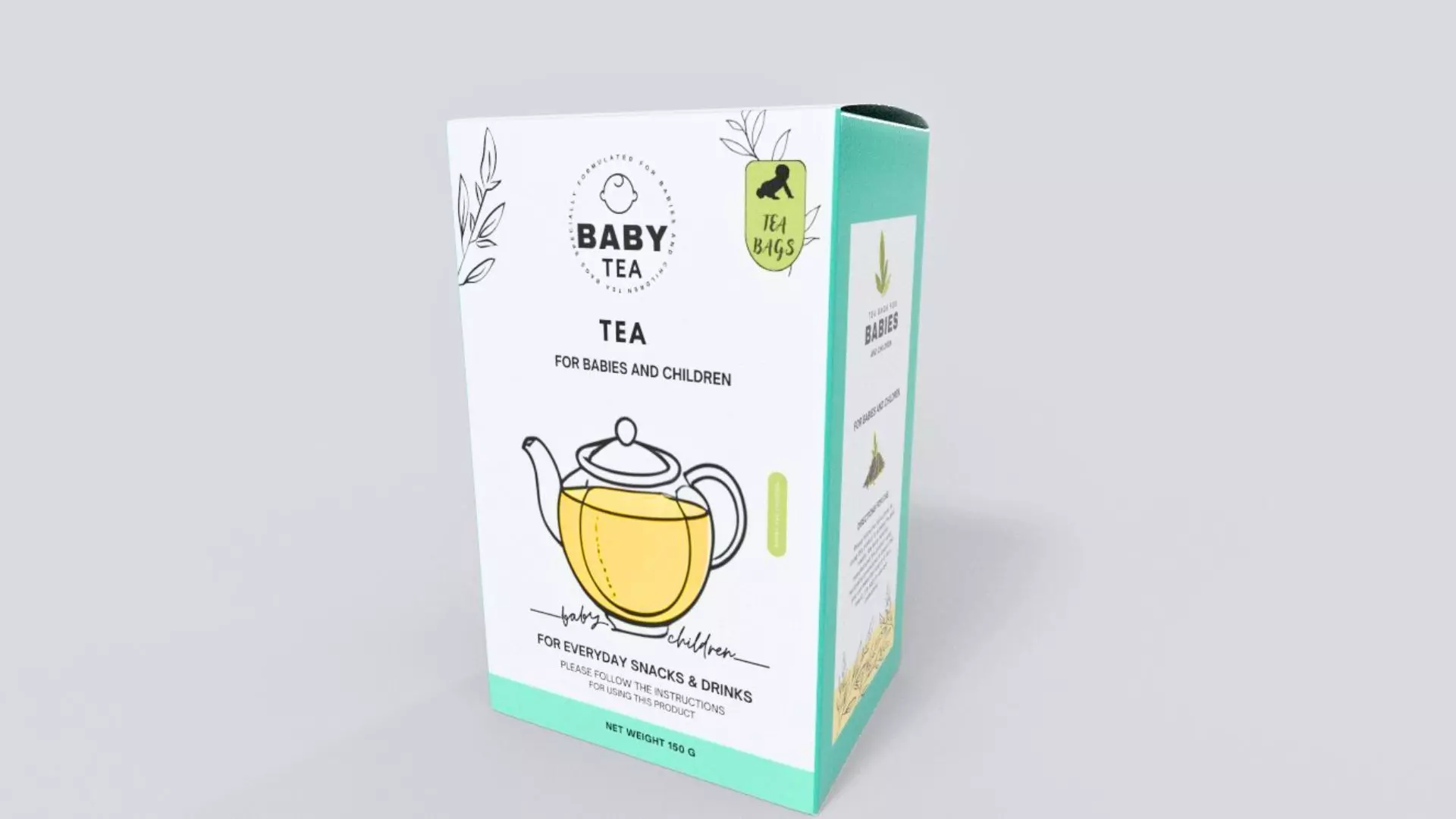 Package Box Mockup 3D model_0