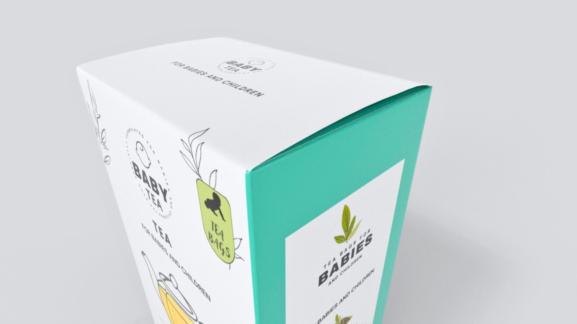 Package Box Mockup 3D model_1