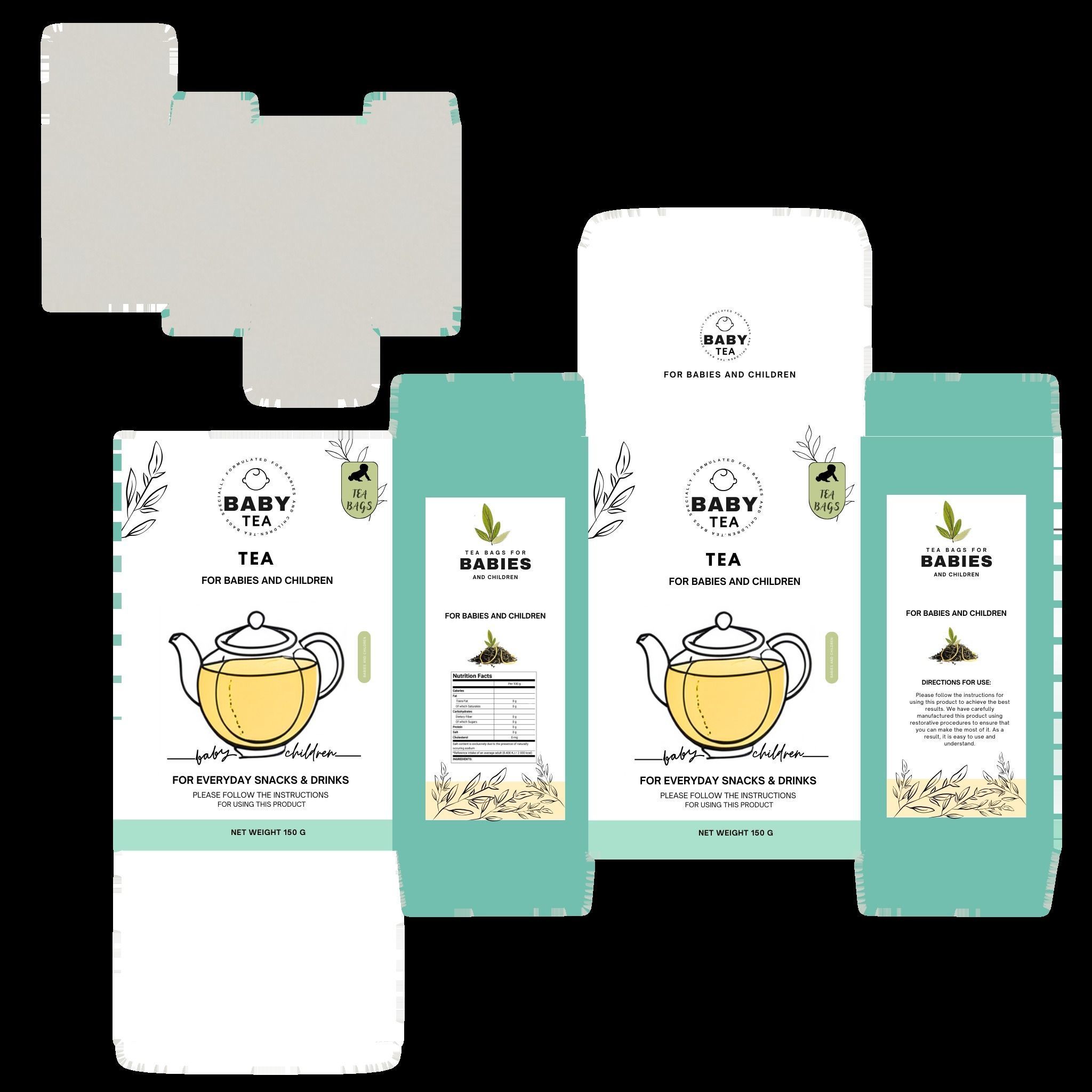 Package Box Mockup 3D model_6