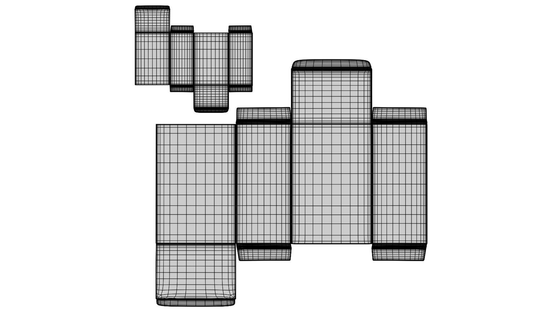 Package Box Mockup 3D model_5