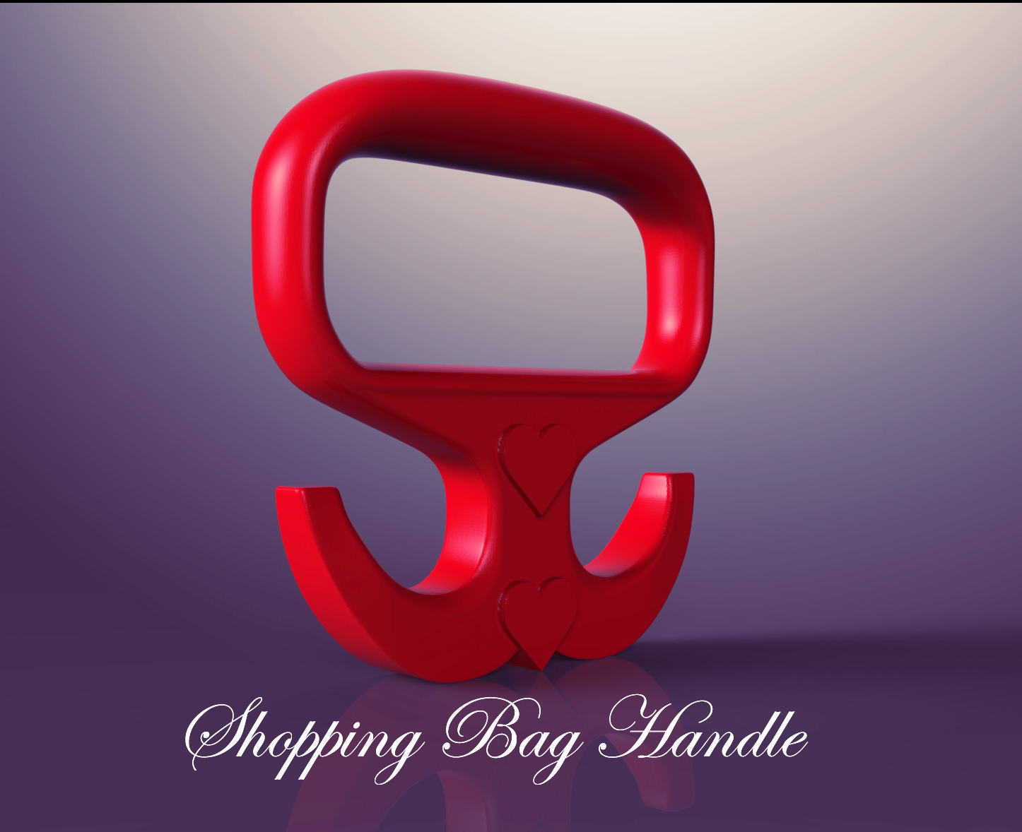 Shopping Bag Handle 3D print model_2